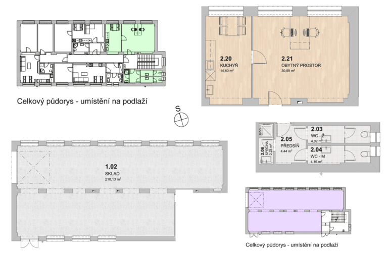 E Administrativní budova se skladem